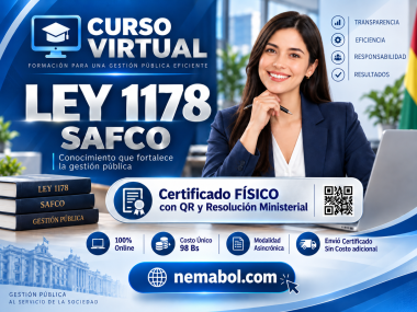 Curso Ley 1178 SAFCO ✅ (Virtual Asincronico)
